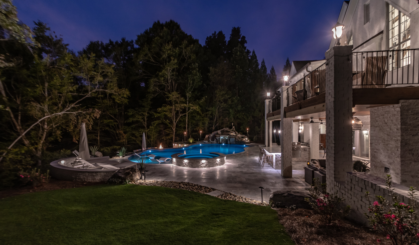 Poplar Forest Custom Pool